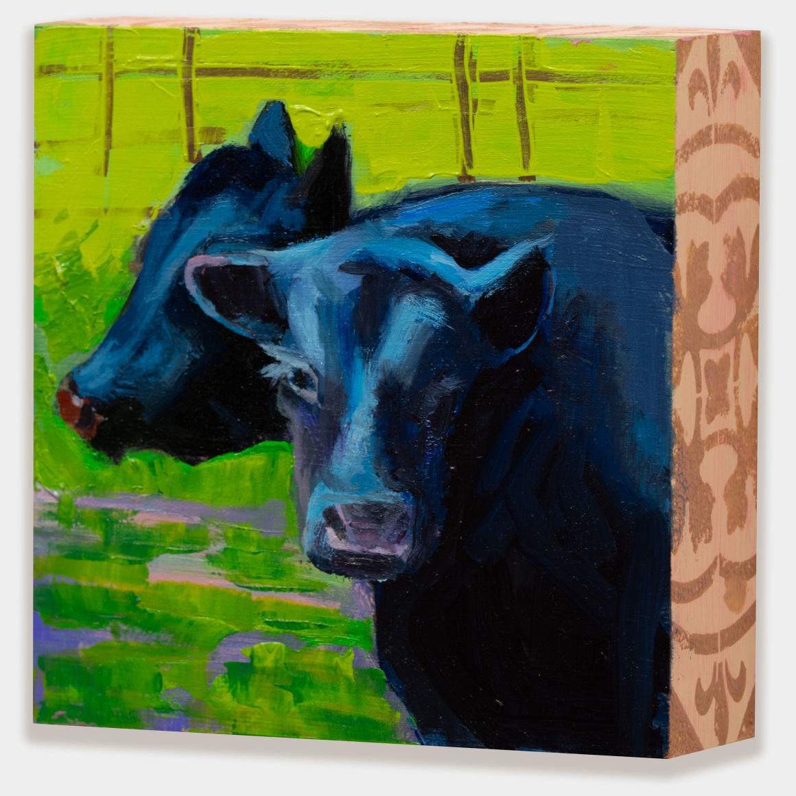 HOLLI HARMON , Apunte - Black Cows, 2024