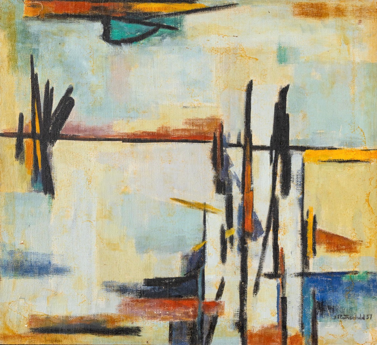 JUDITH ROTHSCHILD (1921-1993), Night Marsh, 1957