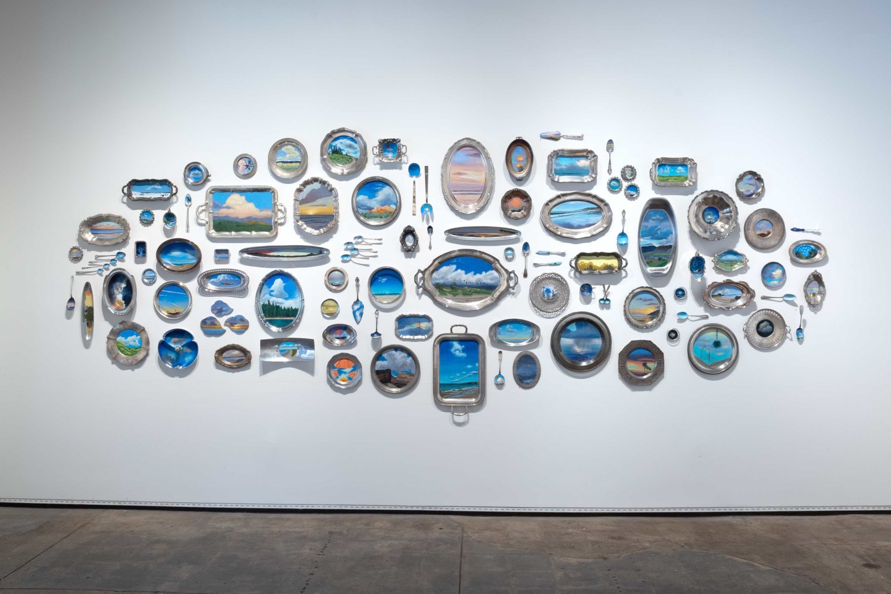 HOLLI HARMON, To Feast on Clouds Installation shot, 2023