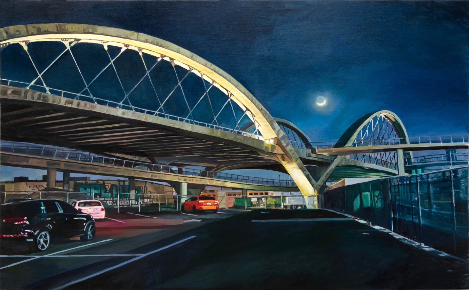 PATRICIA CHIDLAW , Sixth Street Bridge, Luna Luna, 2024