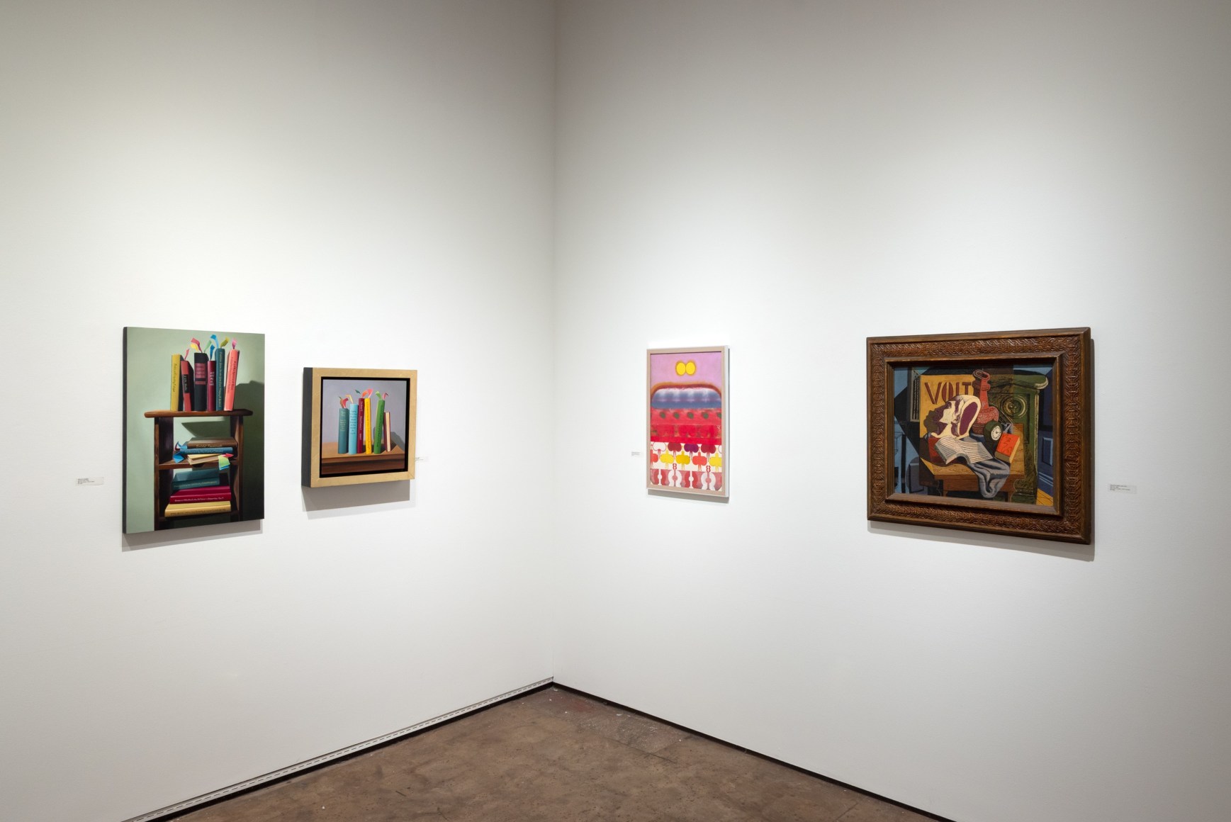 install shot for tl;dr: TEXT/ART exhibition