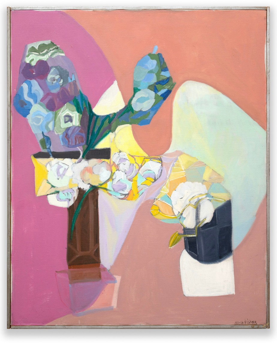 ANYA FISHER , Two Vases with Flowers, c.1960s