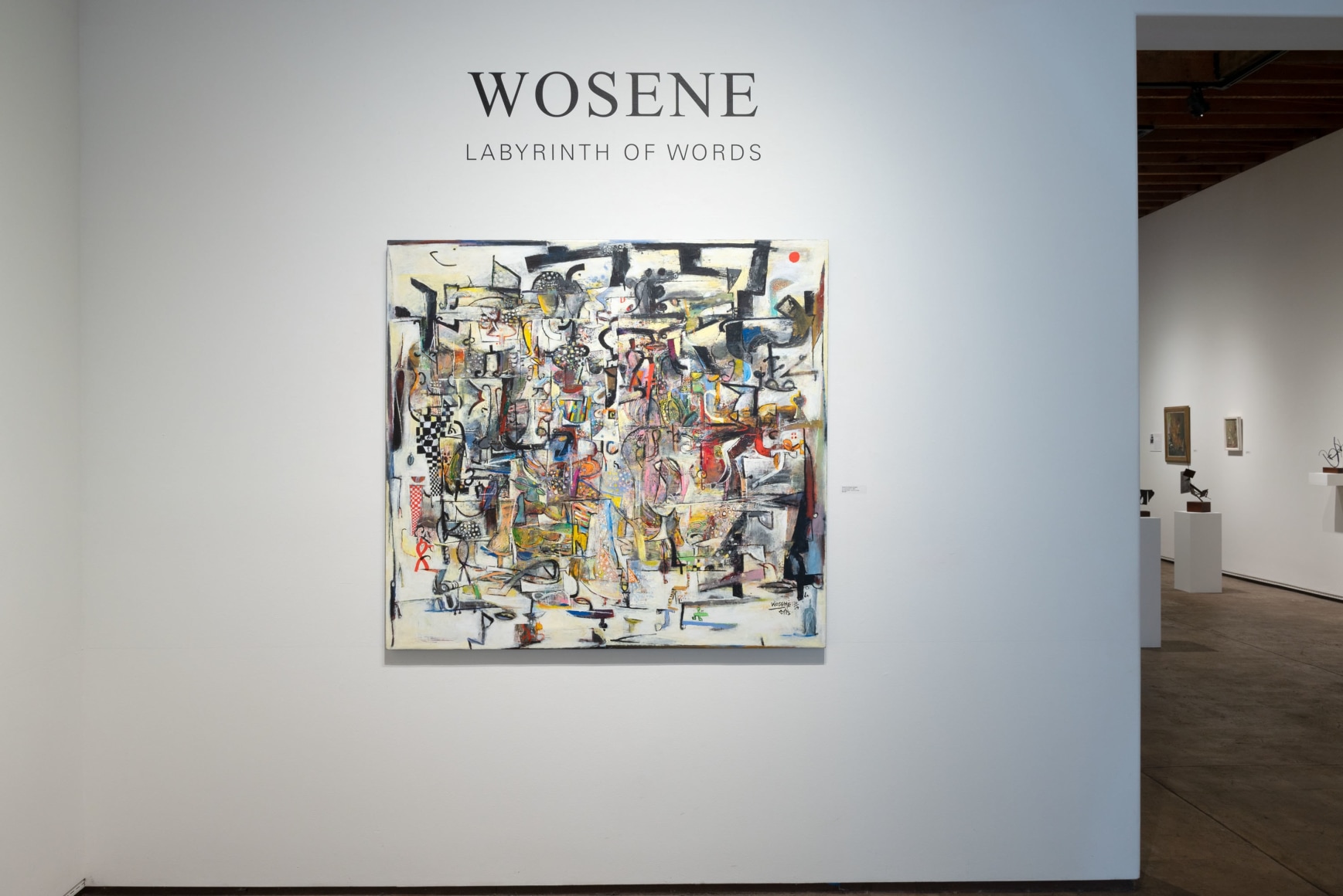 WOSENE Labyrinth of Words Install shot