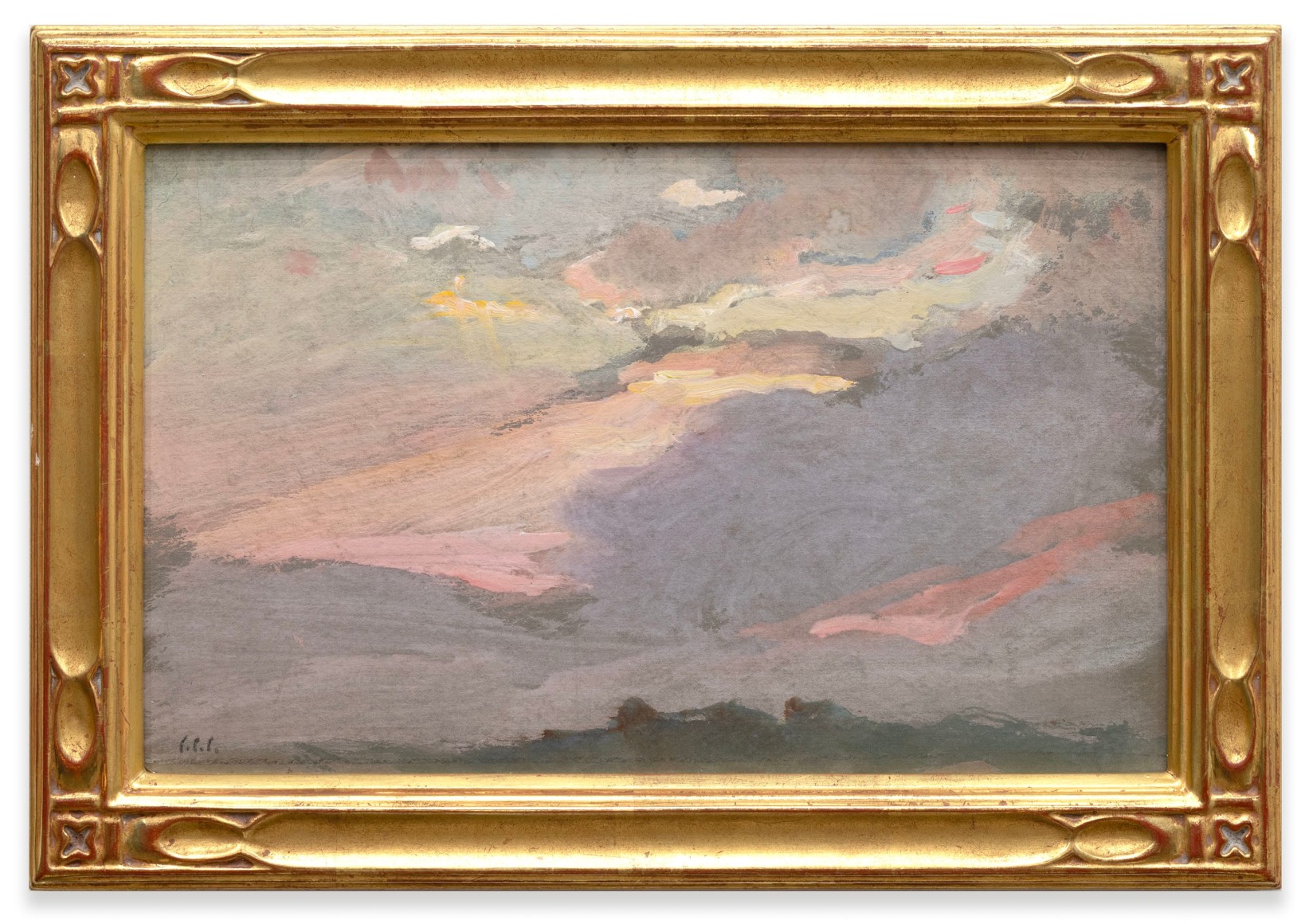 COLIN CAMPBELL COOPER (1856-1937), Santa Barbara Sunset, c. 1930