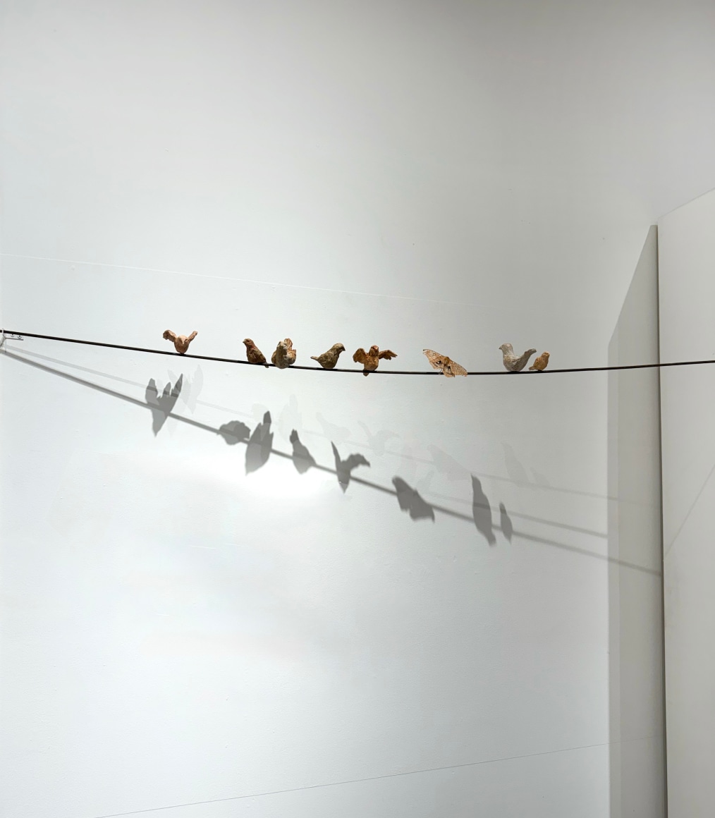 NATHAN HUFF , Birds on a Wire I, 2025