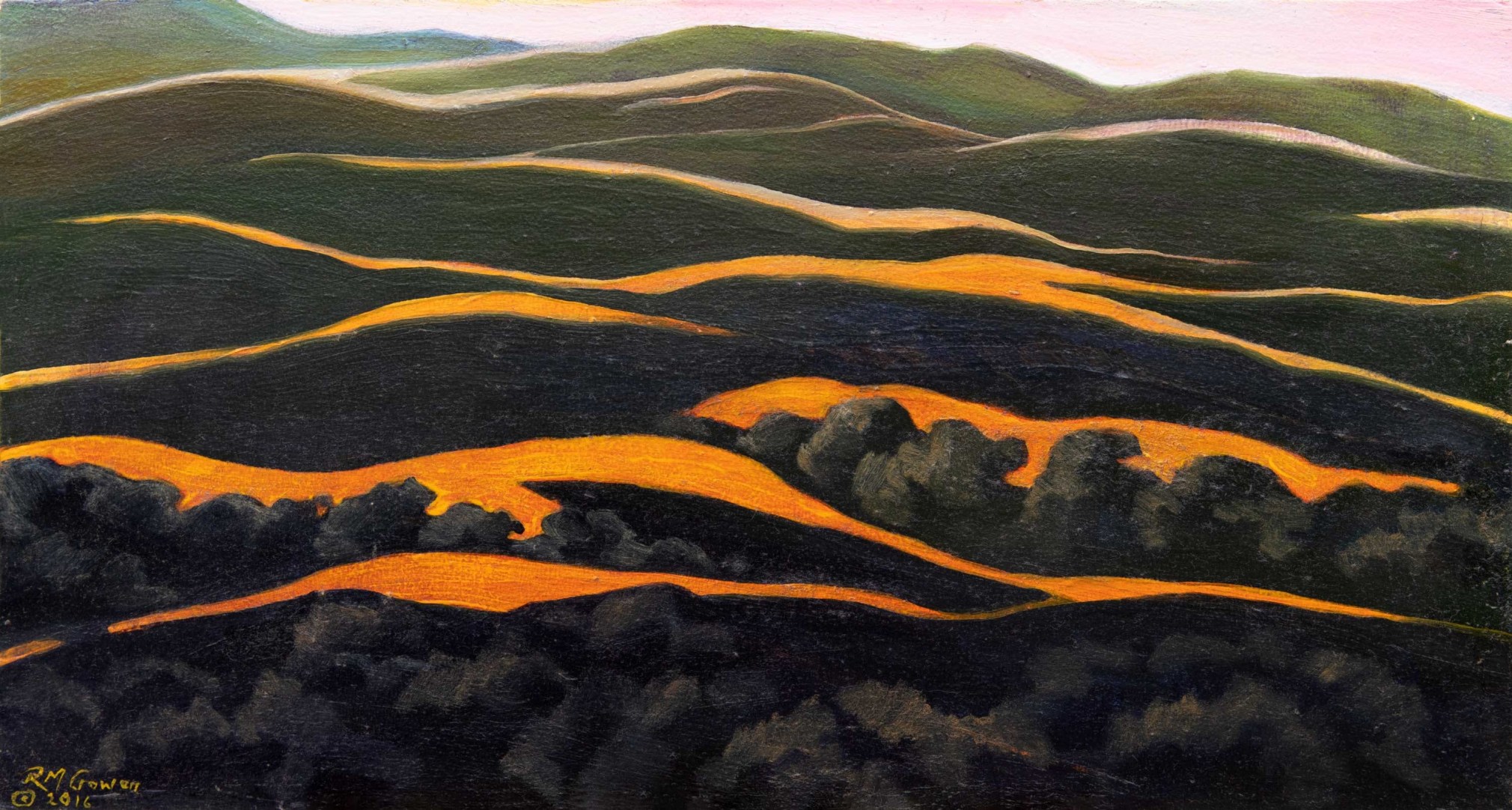 ROBIN GOWEN , Ridges, 2016