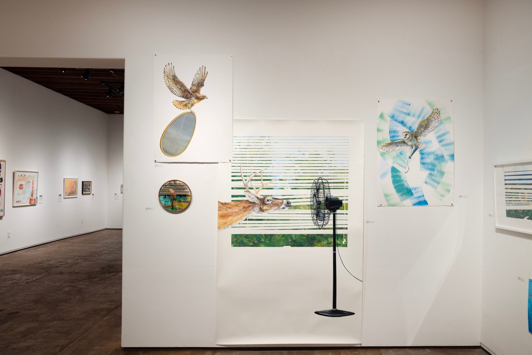Nathan Huff: Within Wilds, 2025 Installation photo