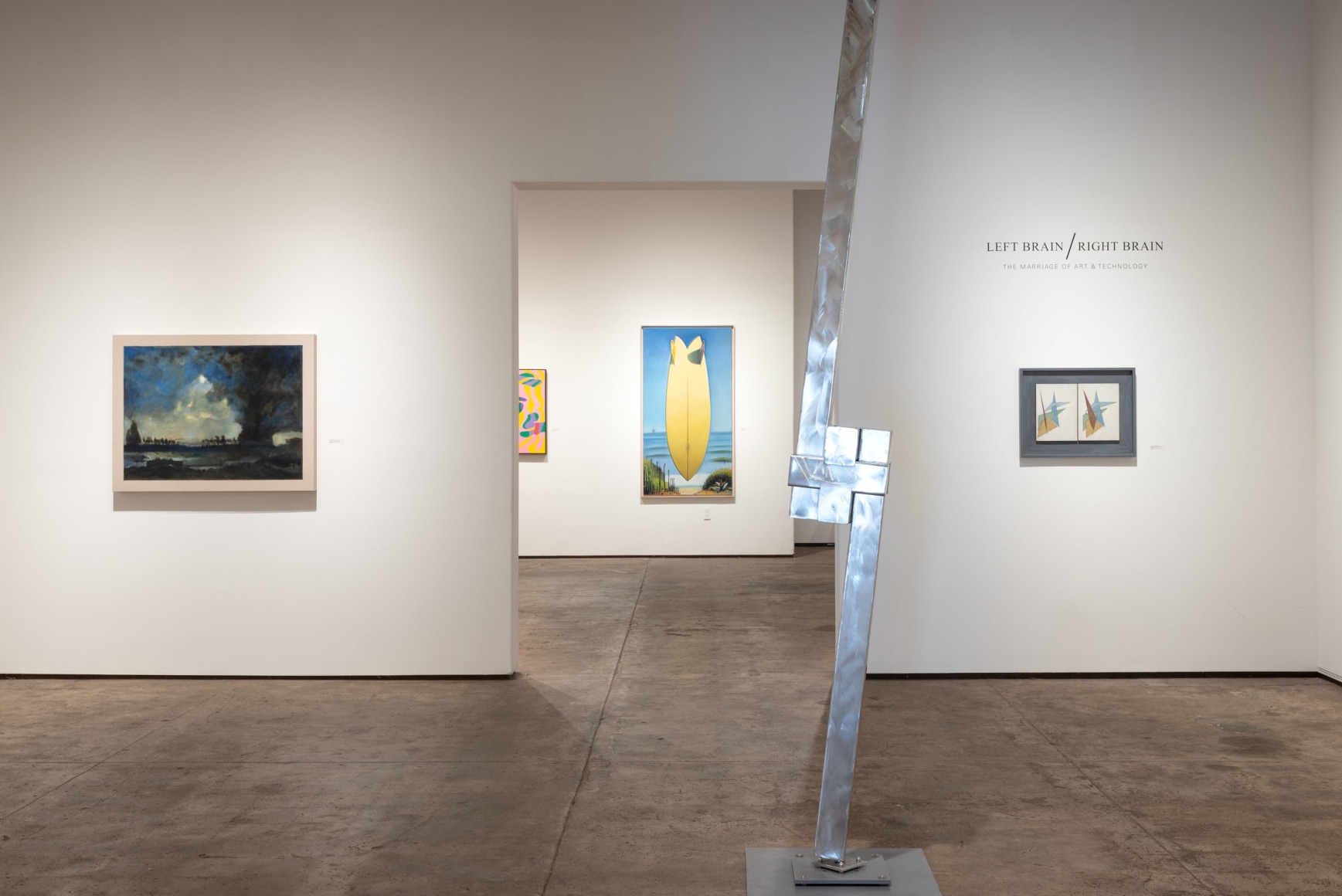 Left Brain / Right Brain install shot