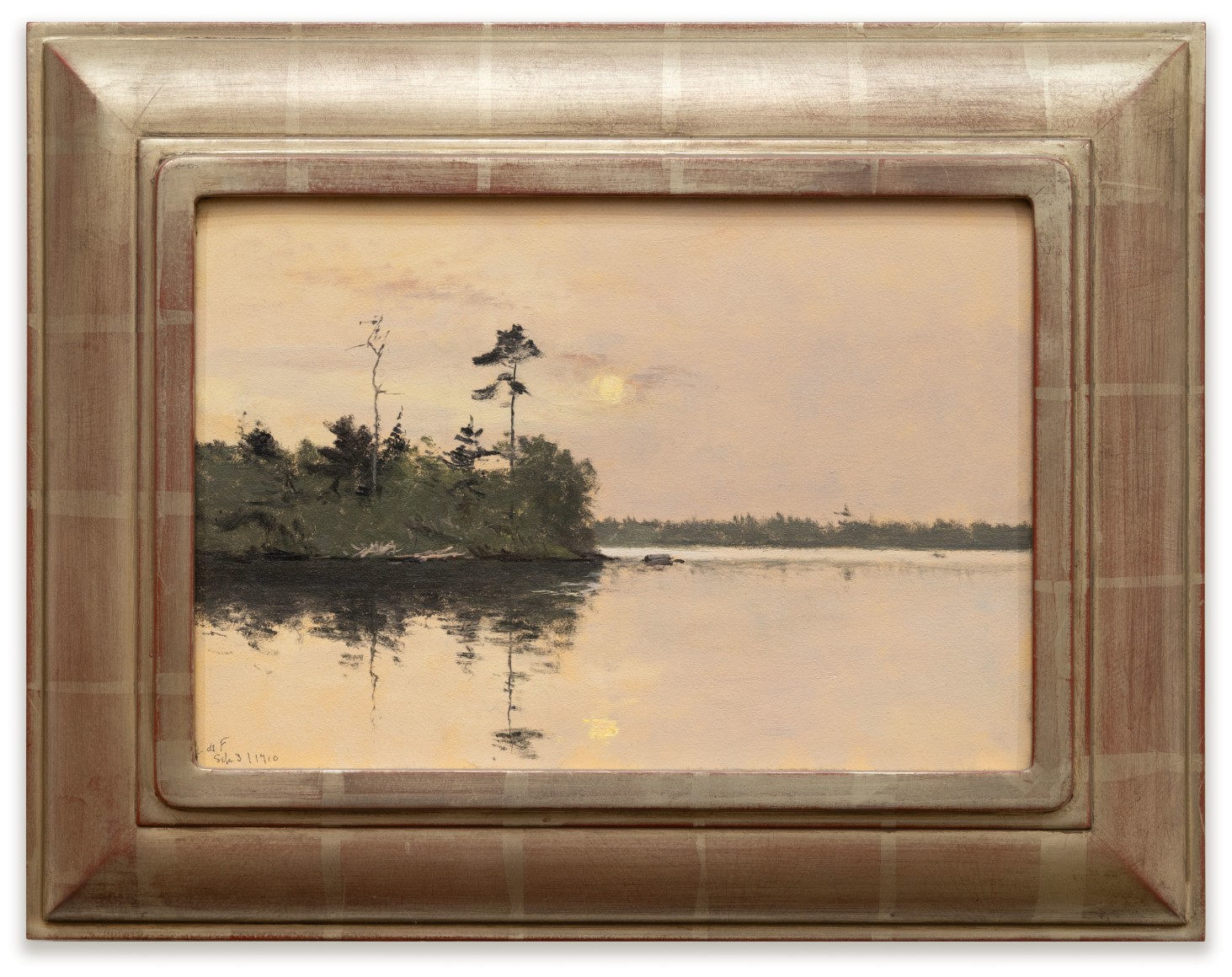 Lockwood De Forest, Daylight Full Moon with Reflection, Sept. 3, 1910.