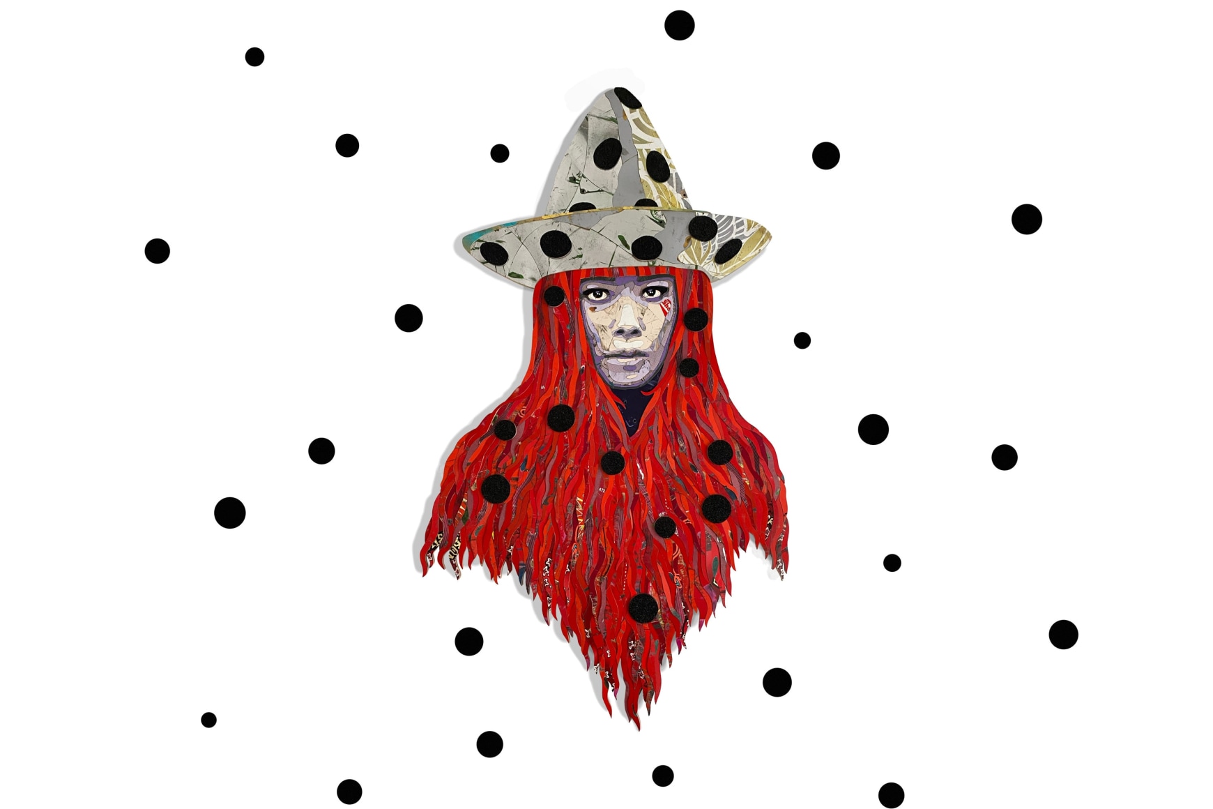 INGA GUZYTE, Endless Red Infinity (Yayoi Kusama), 2023