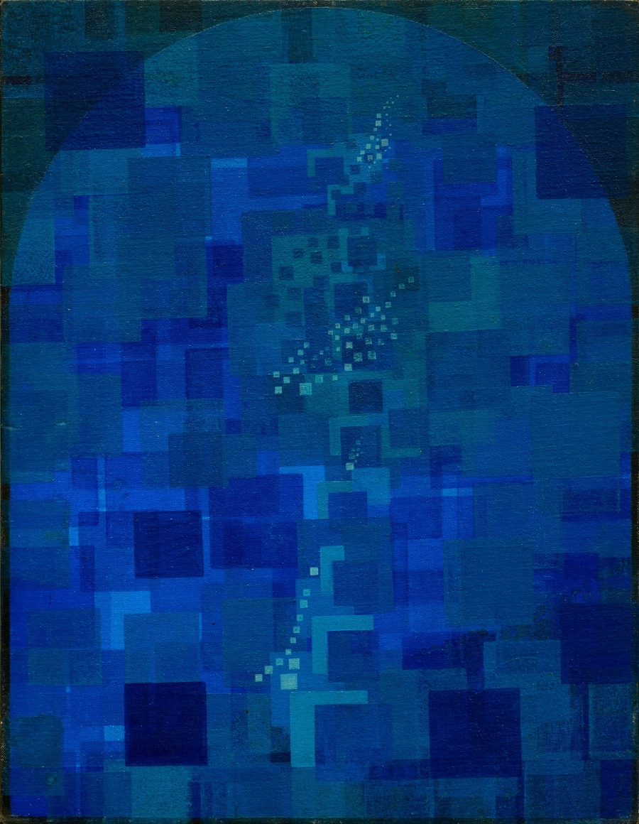 OSKAR FISCHINGER (1900-1967), Blue Poem, c. 1938