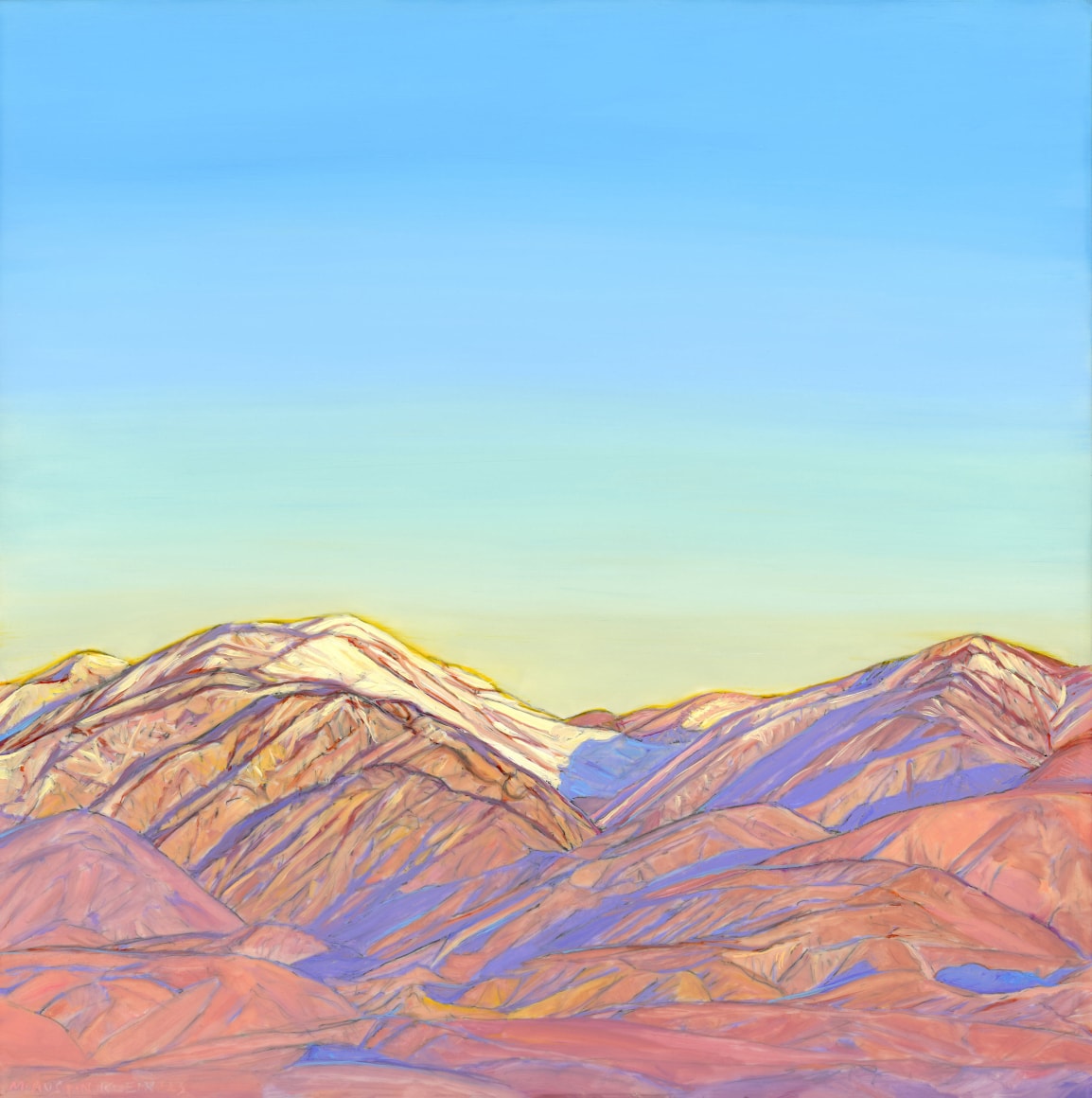 MARY-AUSTIN KLEIN , Morning Vista, Two Bunch Palms, 2023