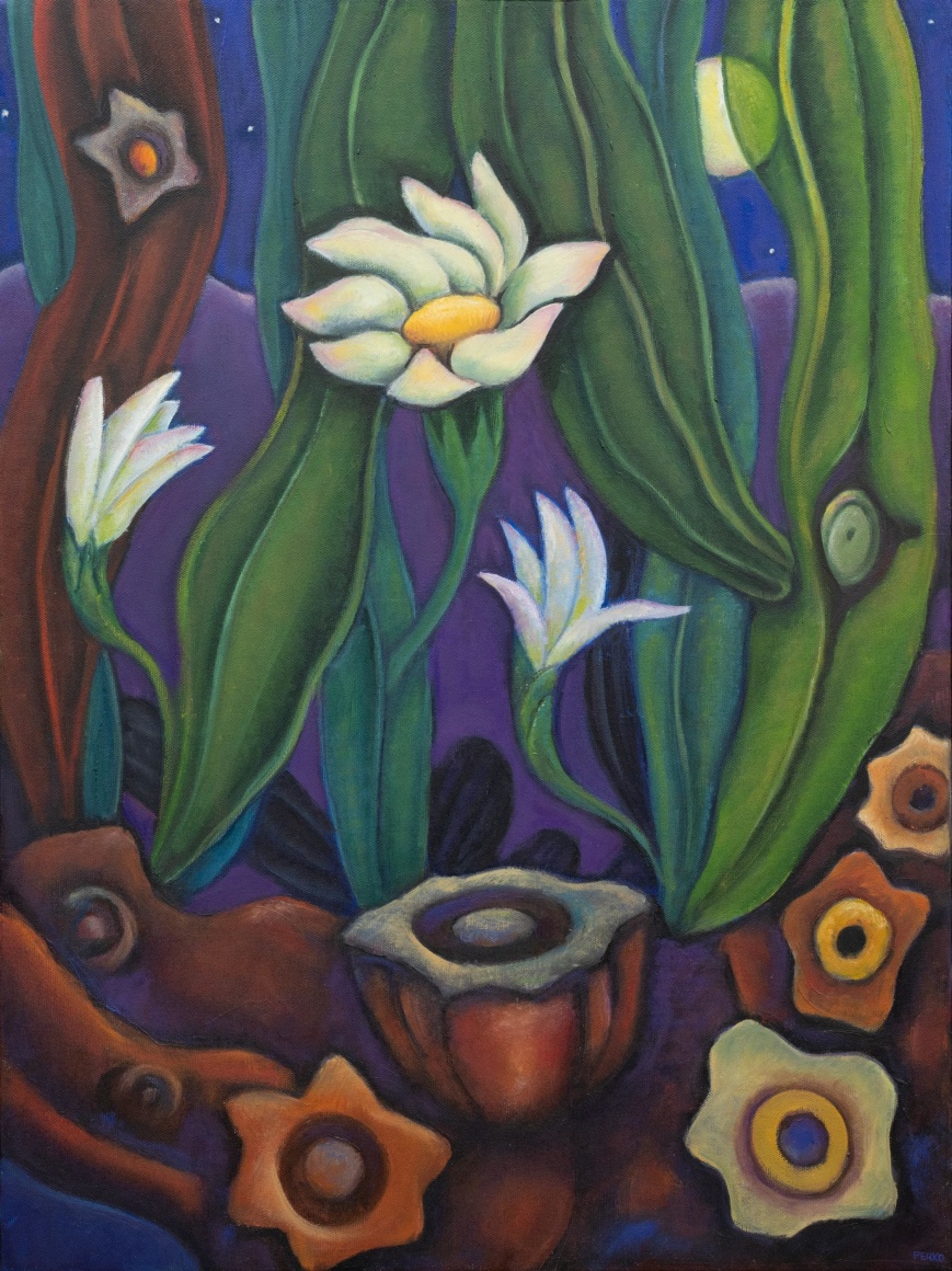 ANGELA PERKO, Desert Night in Bloom, 2023