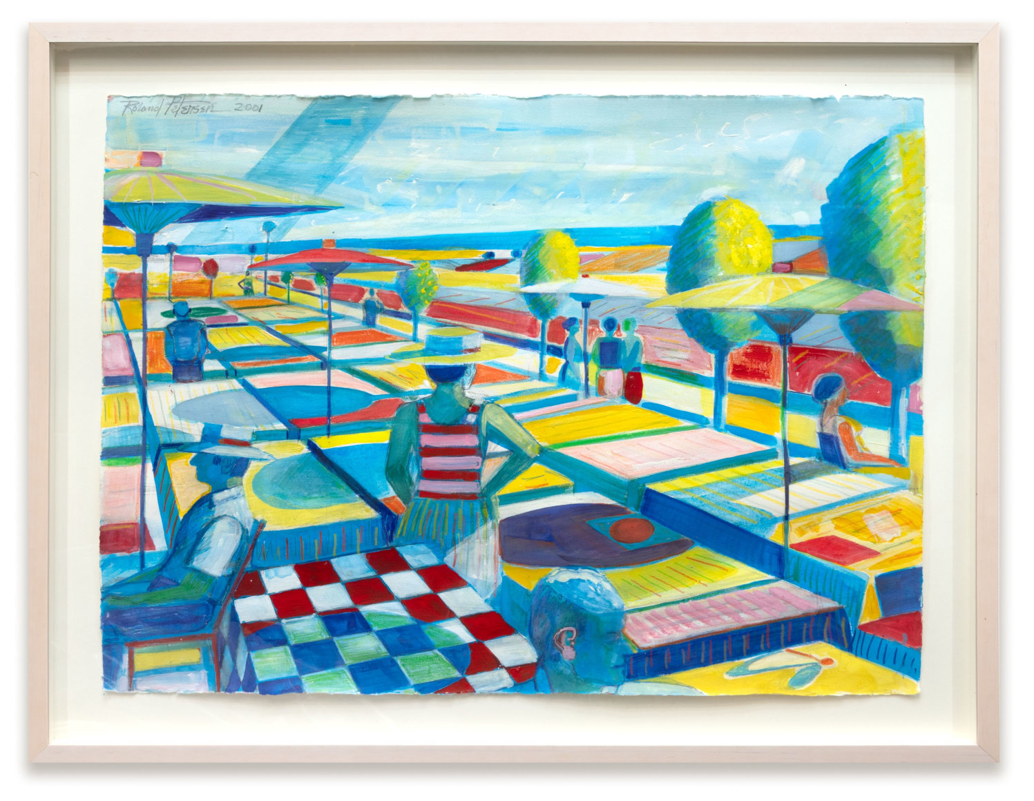 ROLAND PETERSEN, Picnic with 10 Figures, 2001