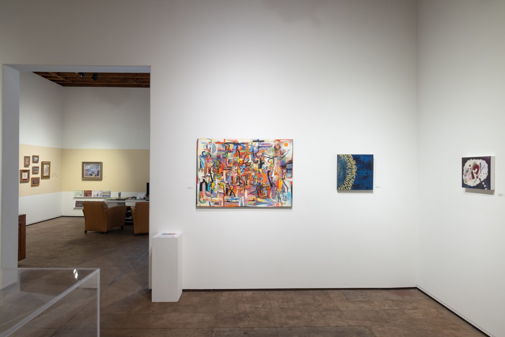 install shot for tl;dr: TEXT/ART exhibition