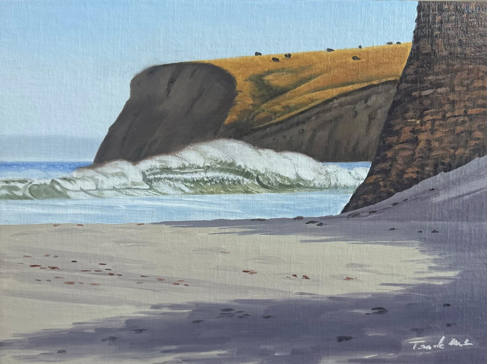 TOM DEWALT , Hollister Ranch Bull Pasture, 2023