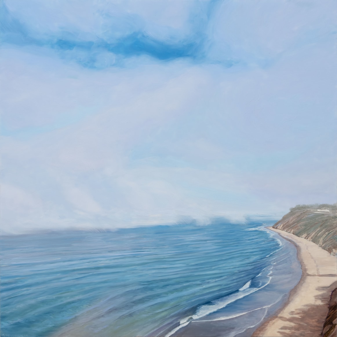 MARY-AUSTIN KLEIN , Fog Play, Hendry's Beach, 2024