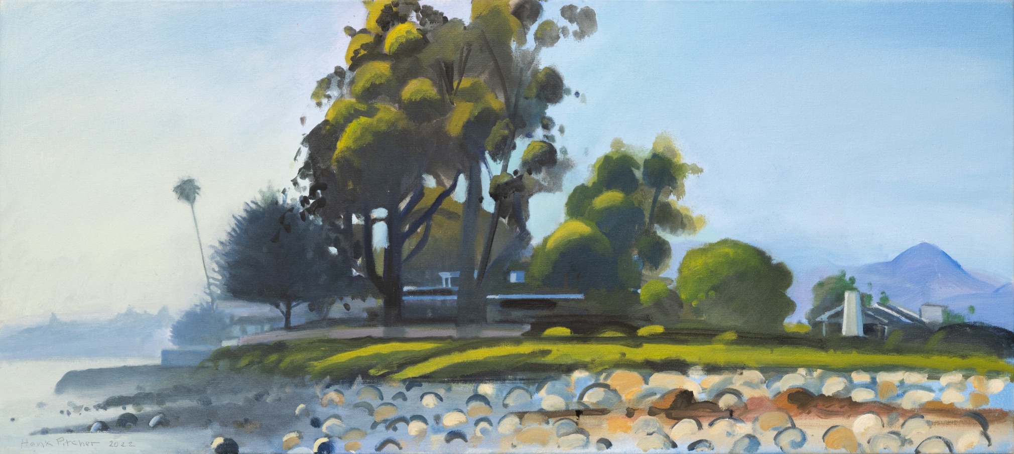 HANK PITCHER , Fernald Point White Chimney and Rocks II, 2022