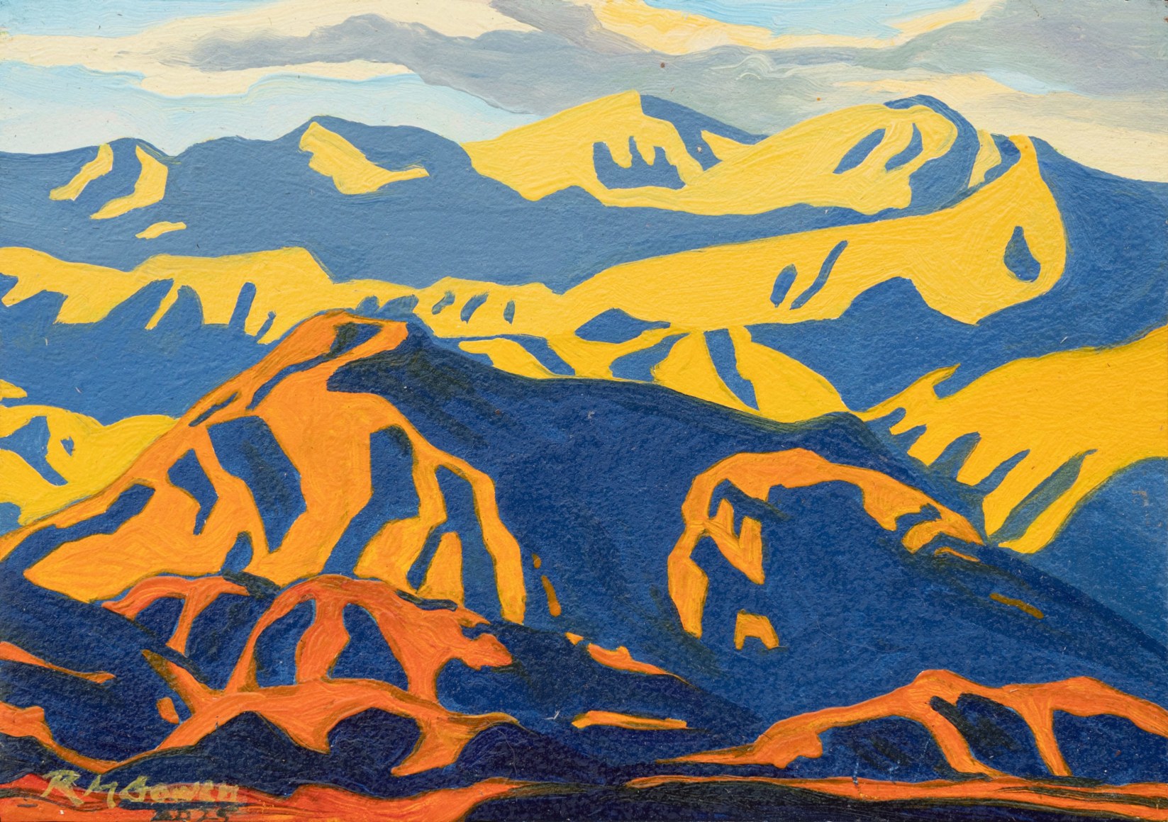 ROBIN GOWEN , Pattern of Shadows II, 2025