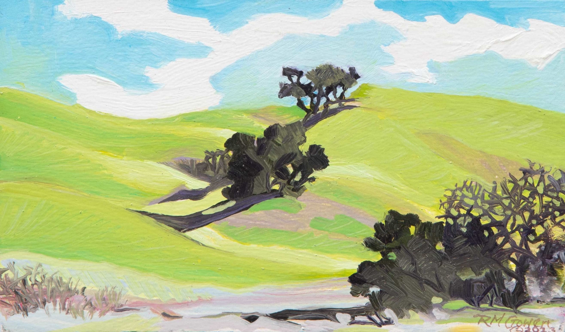 ROBIN GOWEN , Heavy Spring Shadows, 2021