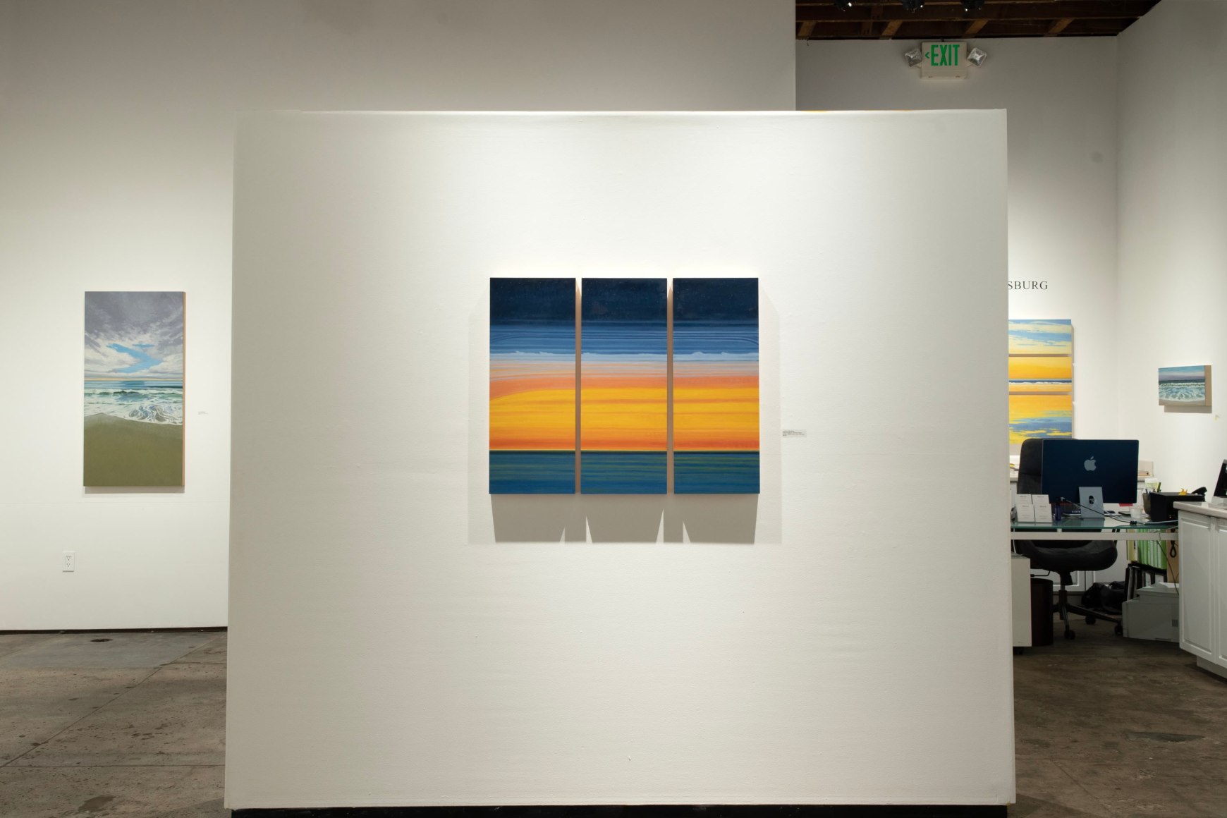 Installation photograph of NICOLE STRASBURG: Surfacing with Pulchra Mysterium, 2023