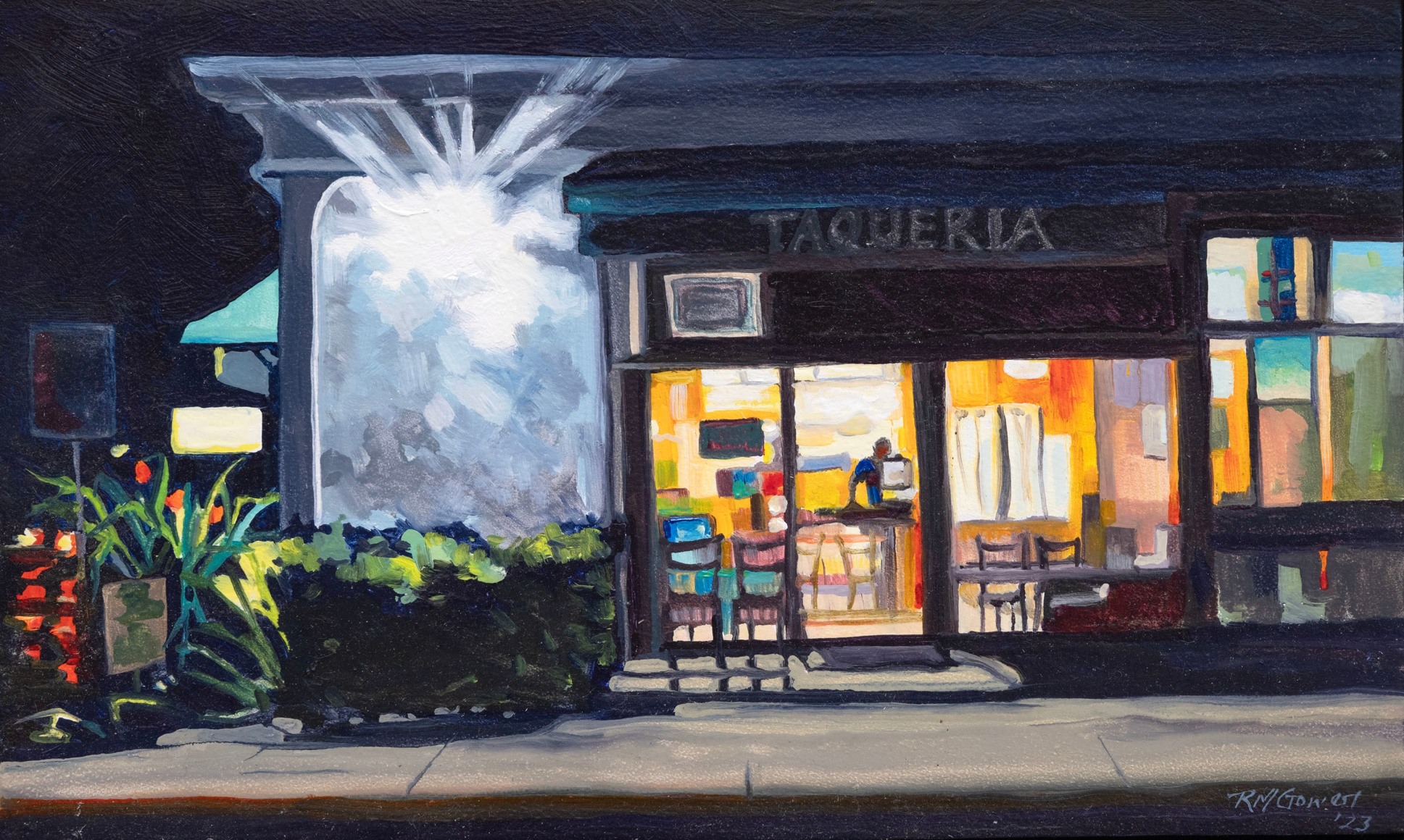 ROBIN GOWEN , La Pastorcita - Taqueria, 2024