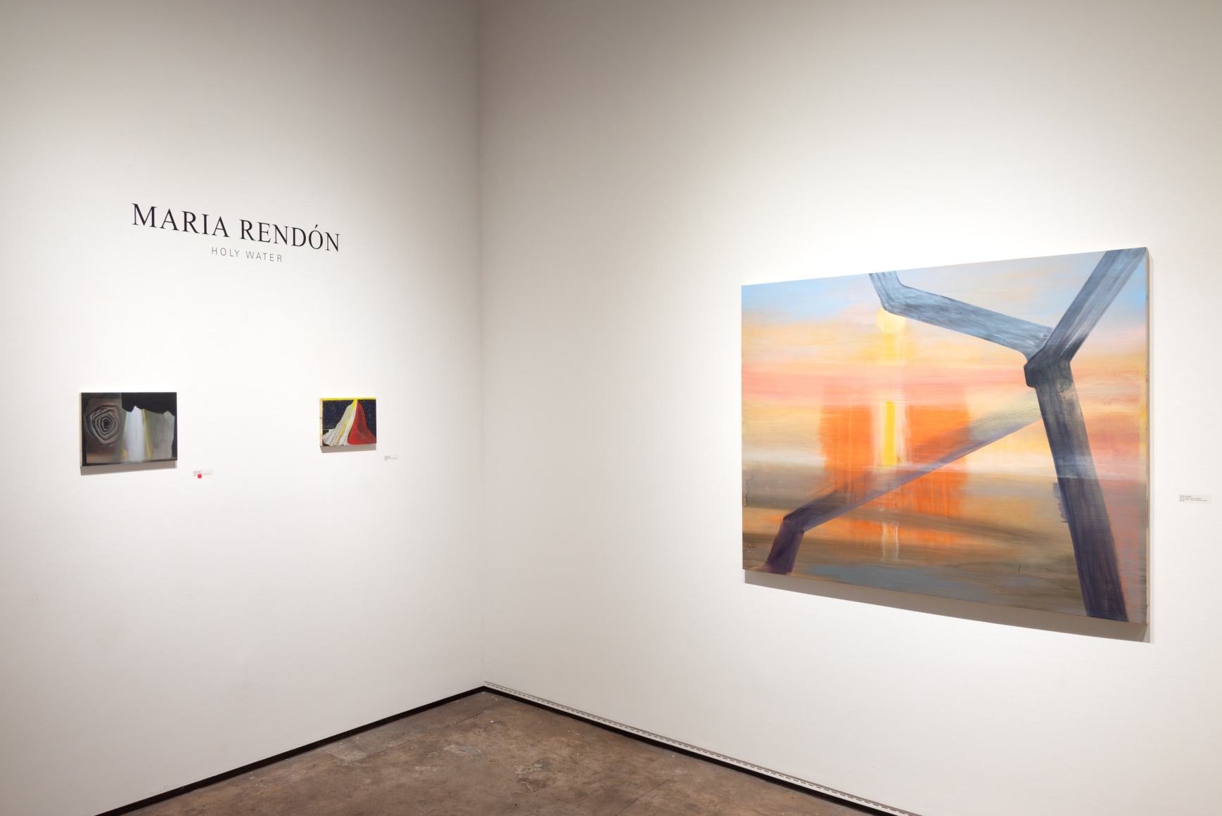 MARIA RENDON: Holy Water 2024 Installation shots