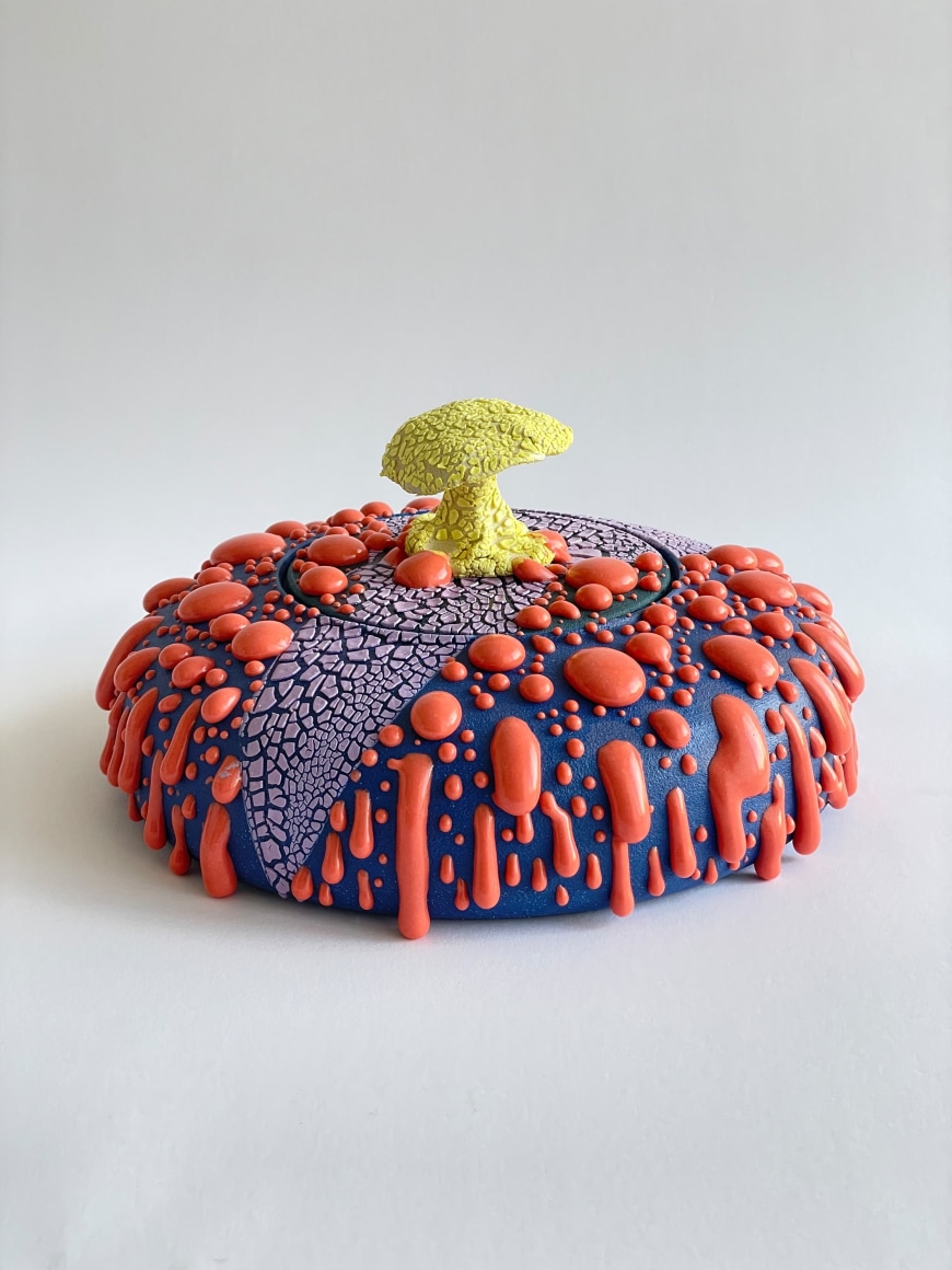 PHILIP KUPFERSCHMIDT , Mushroom Jar, 2024