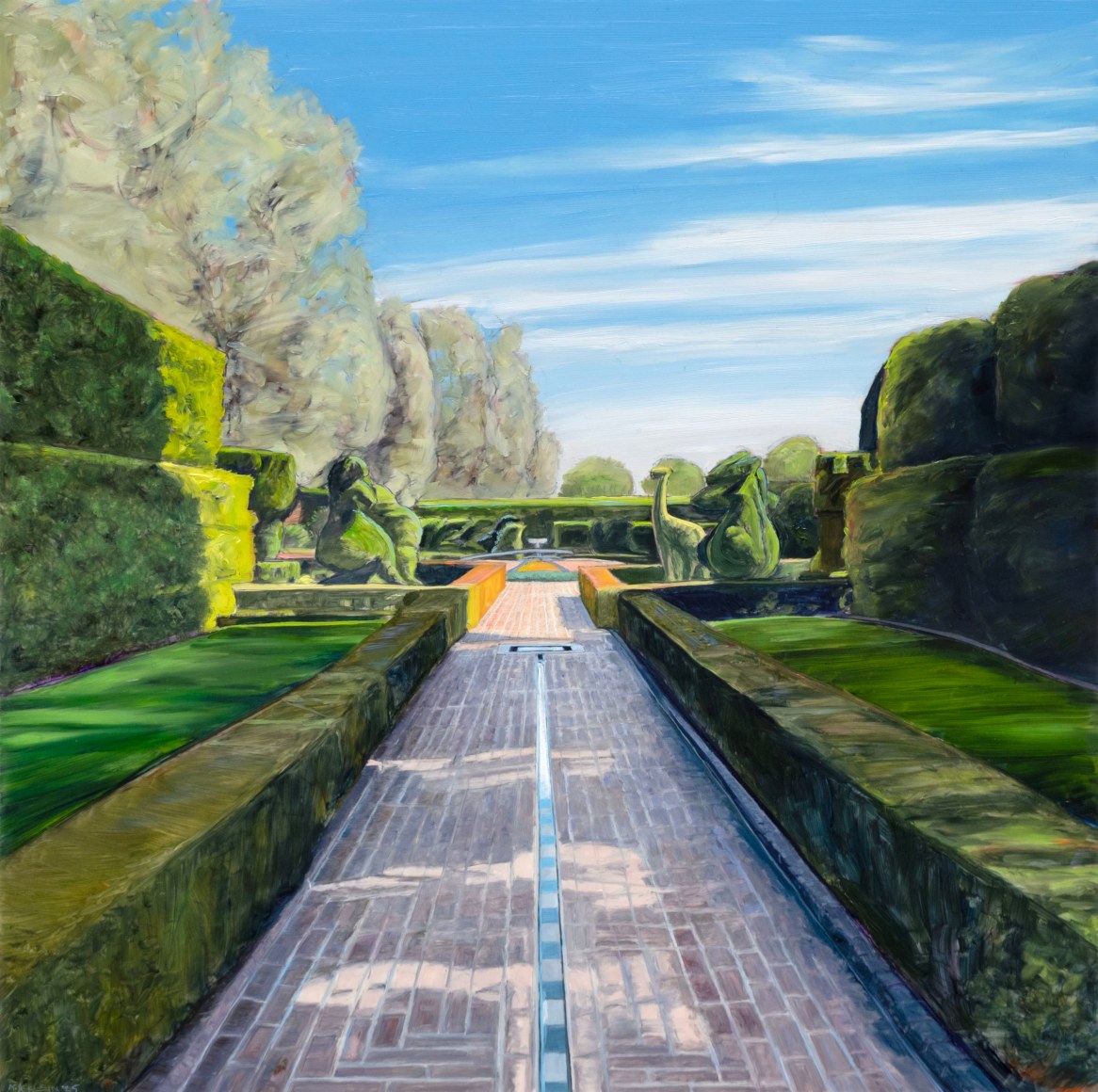 MARY-AUSTIN KLEIN , Topiary Garden From Afar, 2025