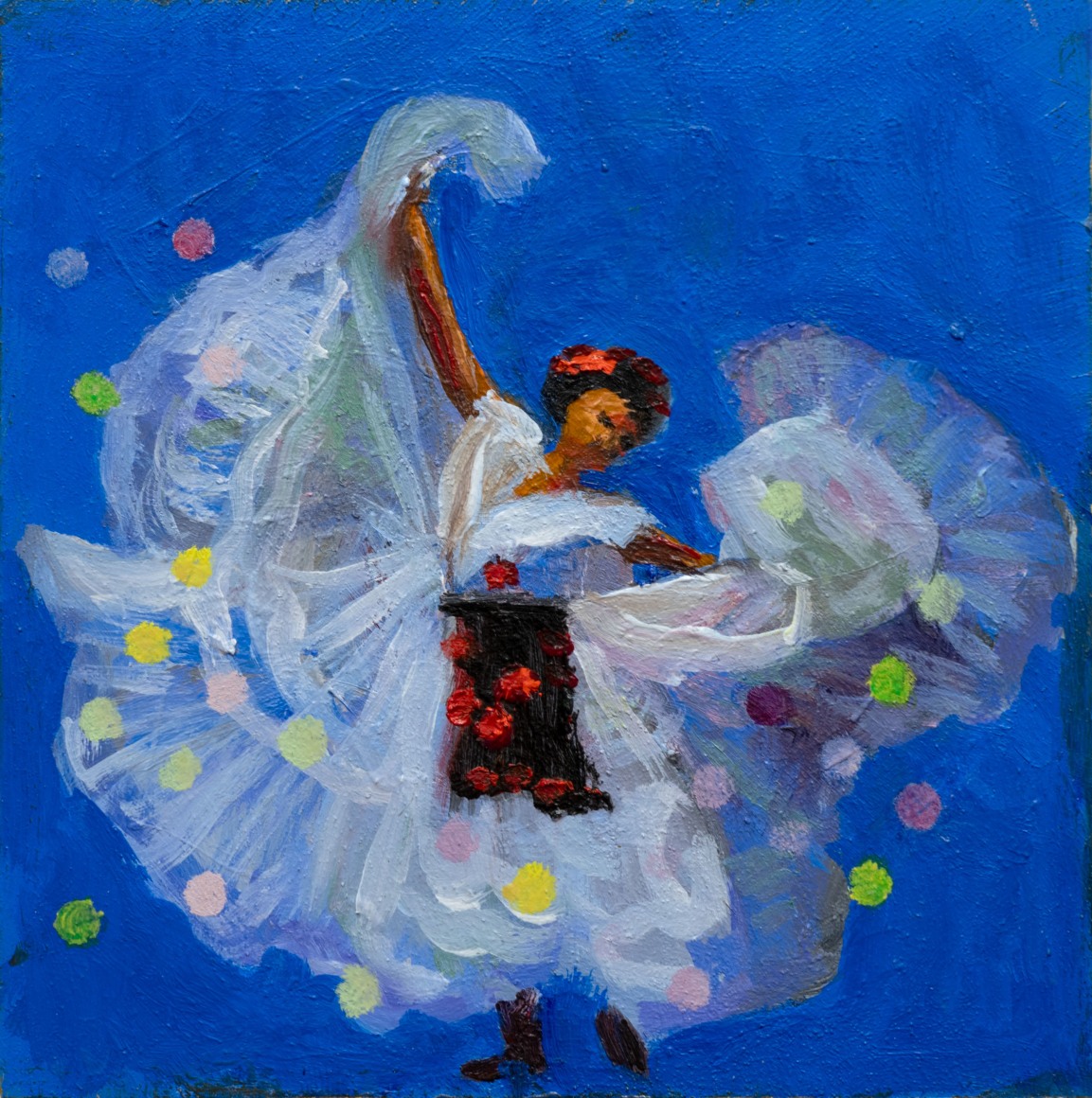 HOLLI HARMON , Apunte - Folklorico in White, 2024