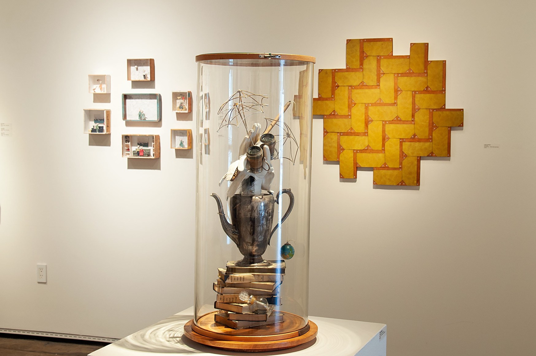 The Red-Headed Stepchild Installation photograph, Susan Tibbles, Virginia McCracken, Nancy Gifford