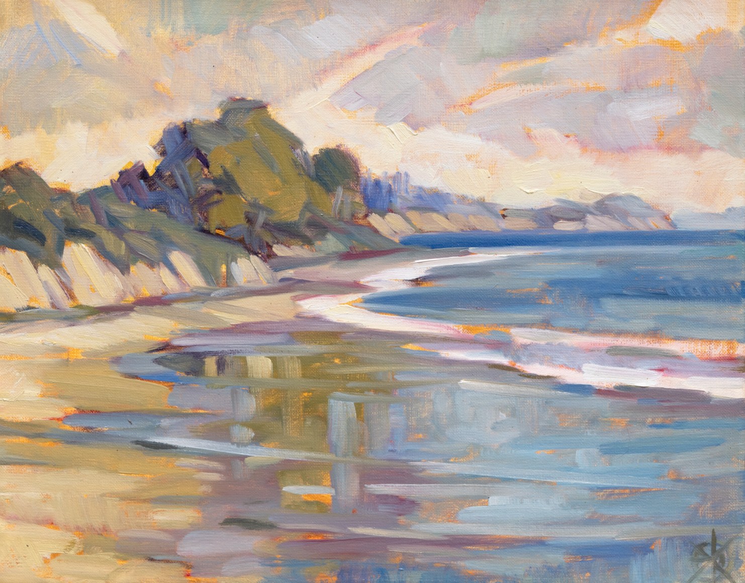 WHITNEY BROOKS ABBOTT , Goleta Beach, Ray Day, 2023