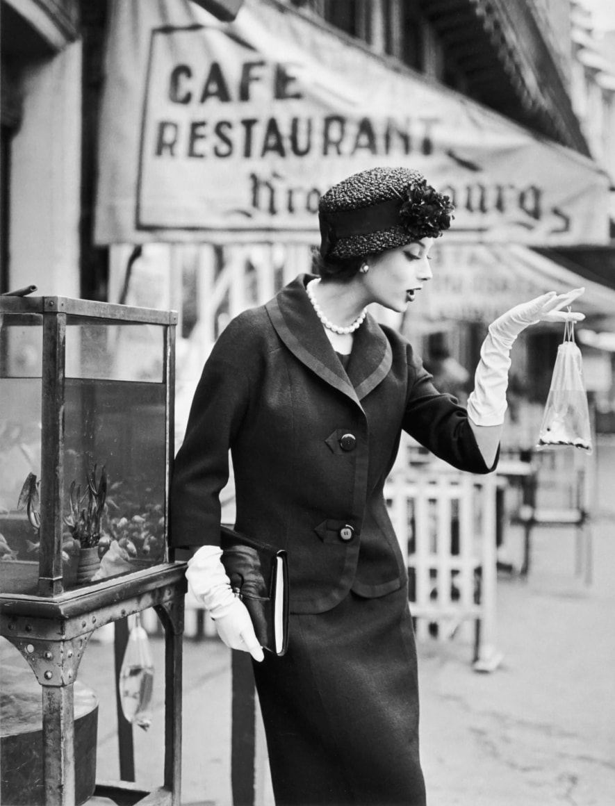 GEORGES DAMBIER (1925-2011), Marie helene et Le Poisson Rouge, 1957