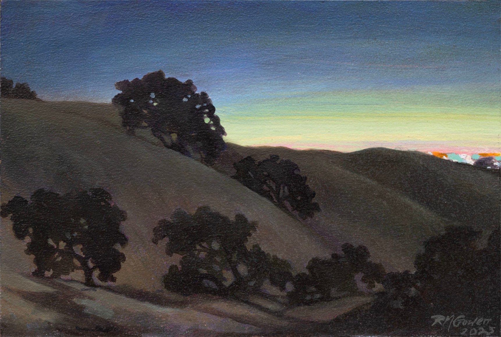 ROBIN GOWEN , Distant City II, 2025