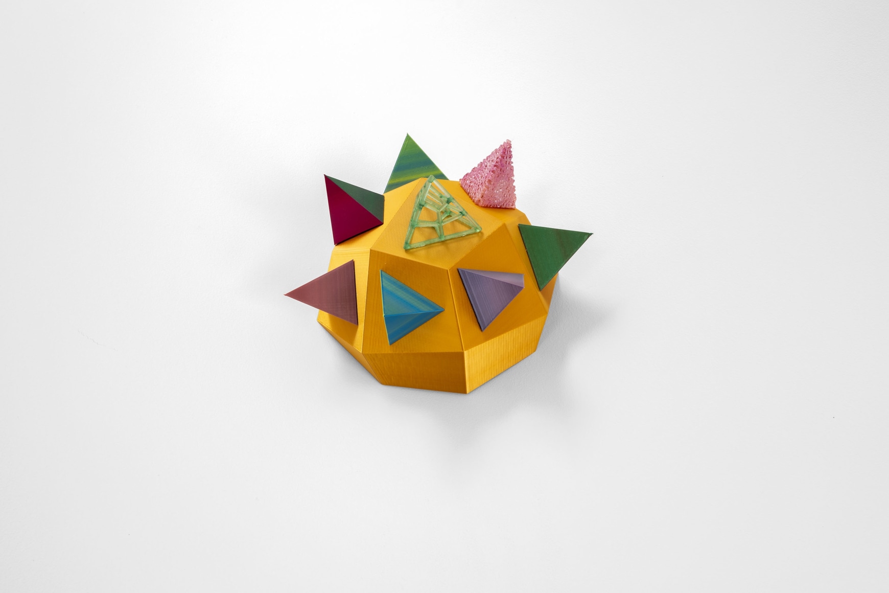 LYNDA WEINMAN, Tetrahedral Wall Sculpture, 2024
