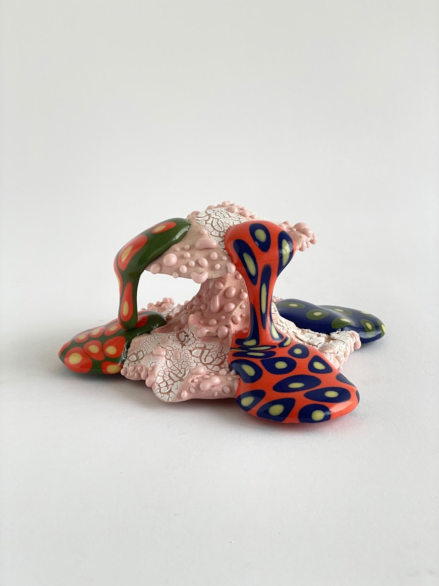 PHILIP KUPFERSCHMIDT , Pink Mushroom, 2024