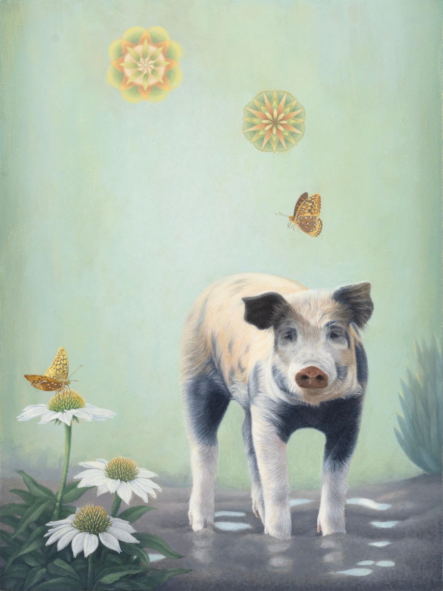 SUSAN MCDONNELL , Piglet & the Butterflies, 2023