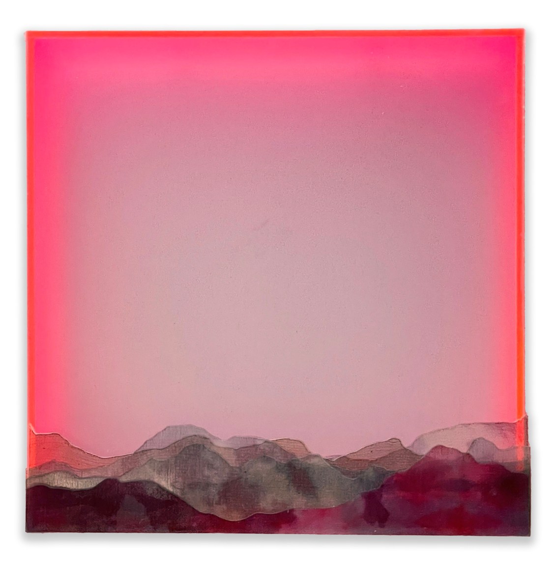 REBECCA ODES , Ambient Landscape Box #4, 2024