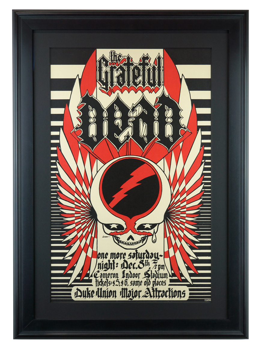 Grateful Dead at Duke Poster 1973