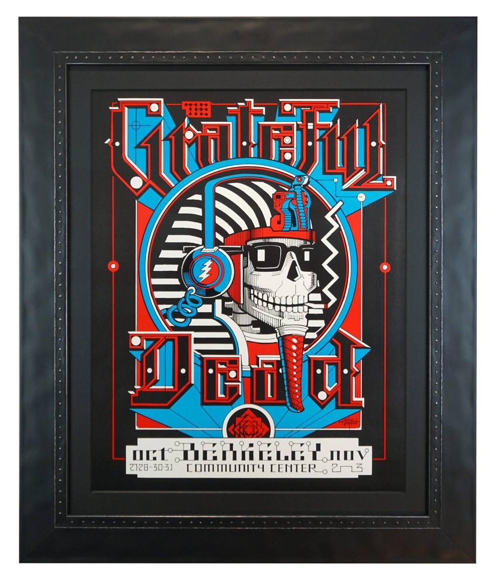 Grateful Dead リックグリフィン ポスター Grateful Dead - Pharaoh - 1984 - Band - Items - Bahr Gallery