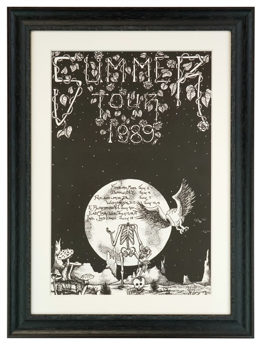Grateful Dead 1989 Summer Tour - Band - Items - Bahr Gallery