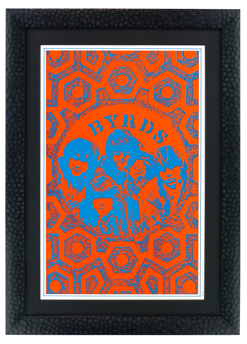 Saladin Productions - The Byrds poster 1967