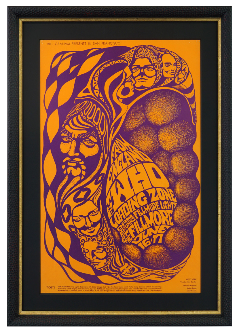 BG-68 poster The Who 1967 Bonnie MacLean