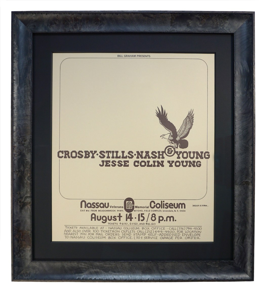 CSNY at Nassau Coliseum, 1974 - Band - Items - Bahr Gallery