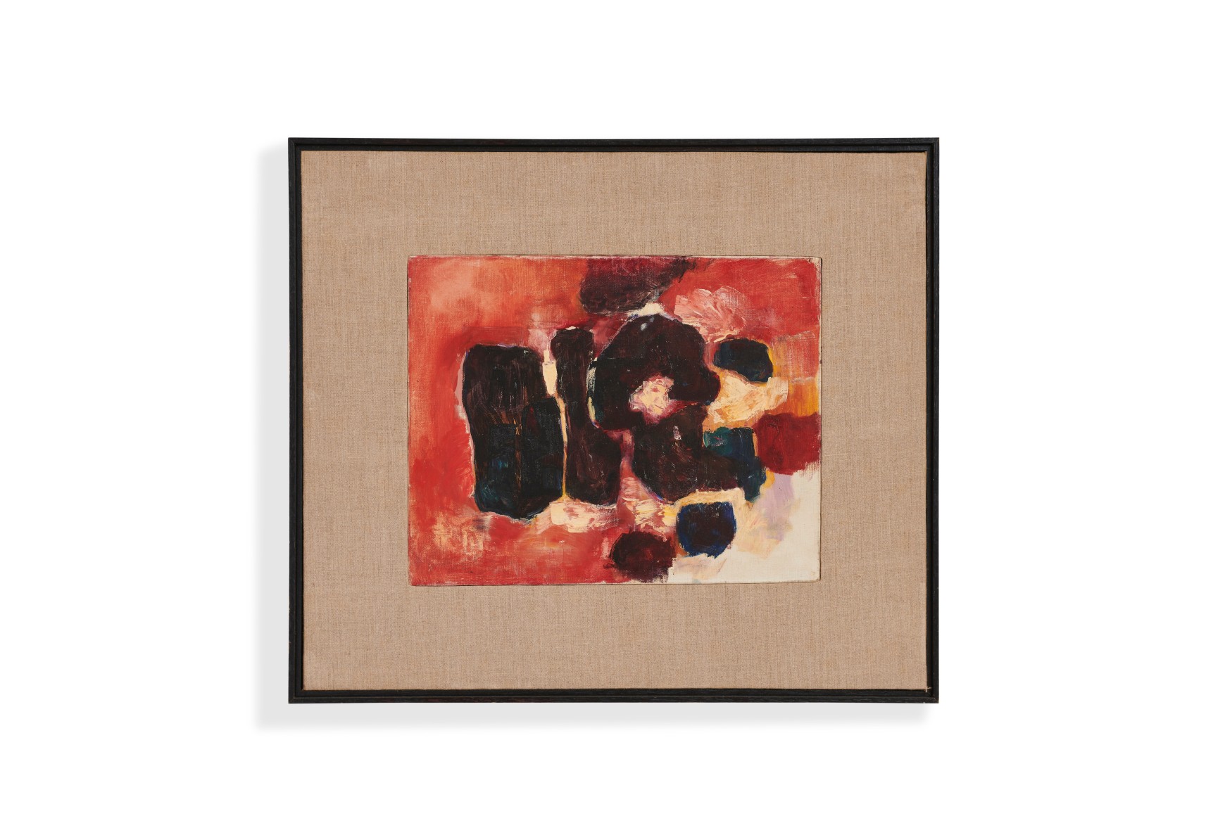 Mercedes Pardo, Untitled, 1959, Oil on canvas, 13 1/16 x 16 ⅛ in.