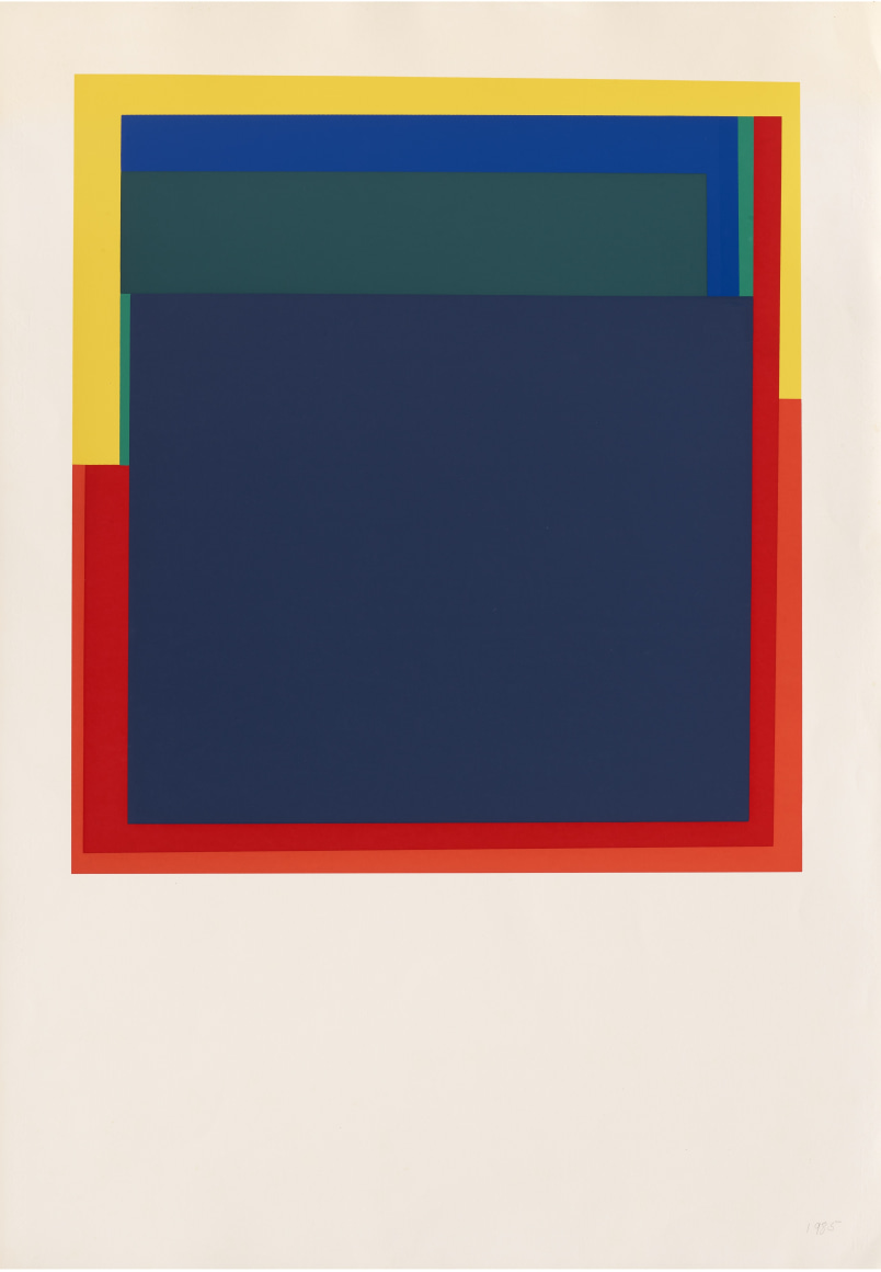 Mercedes Pardo, Untitled, Unknown Edition, 1985.&nbsp;Serigraph on paper, 39 3/8 x 27 1/2 in. (100 x 69.8 cm.)