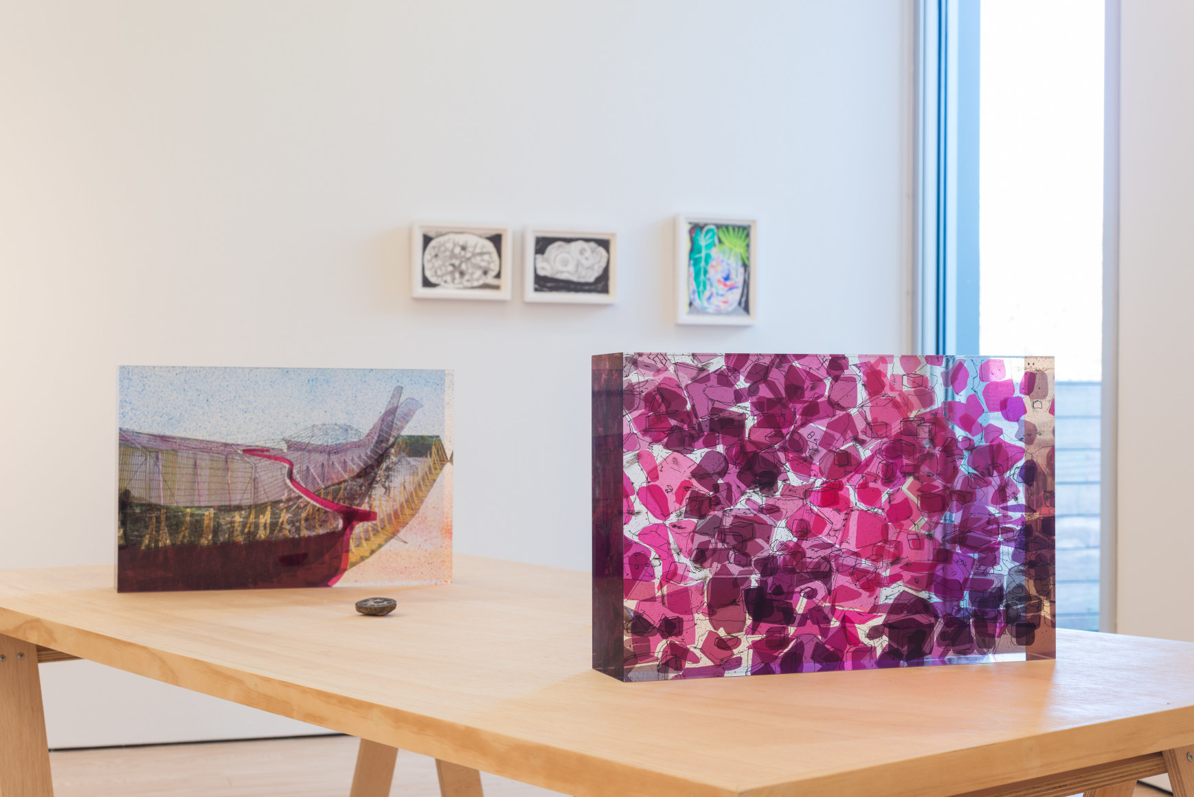 Linear Imaginations: Whistles, Visions, Fields, and Figures, Along the Lines of Gego, Installation view, 2015.