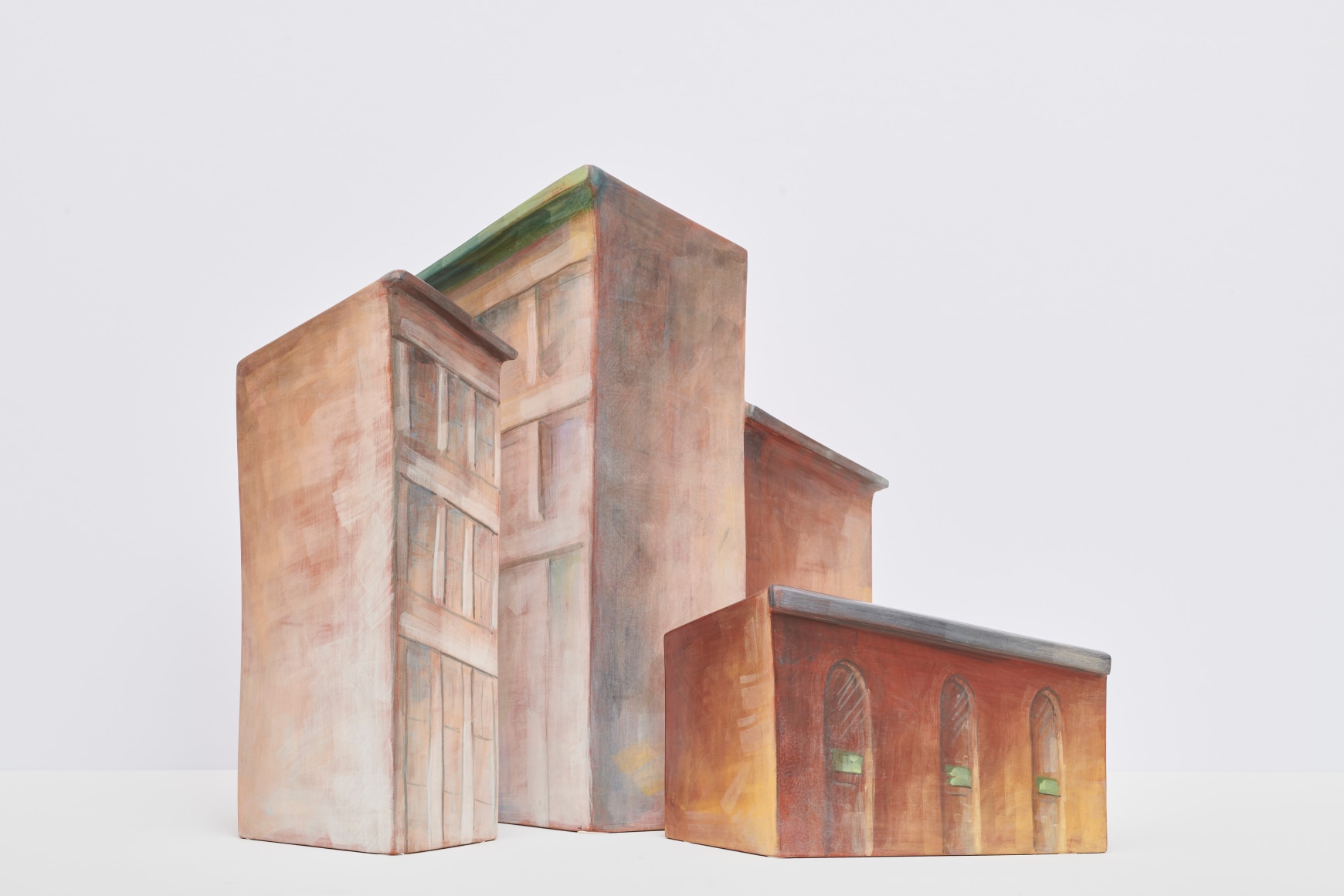 Lidya Buzio. XVII, 2002, painted earthenware, height 13 in.