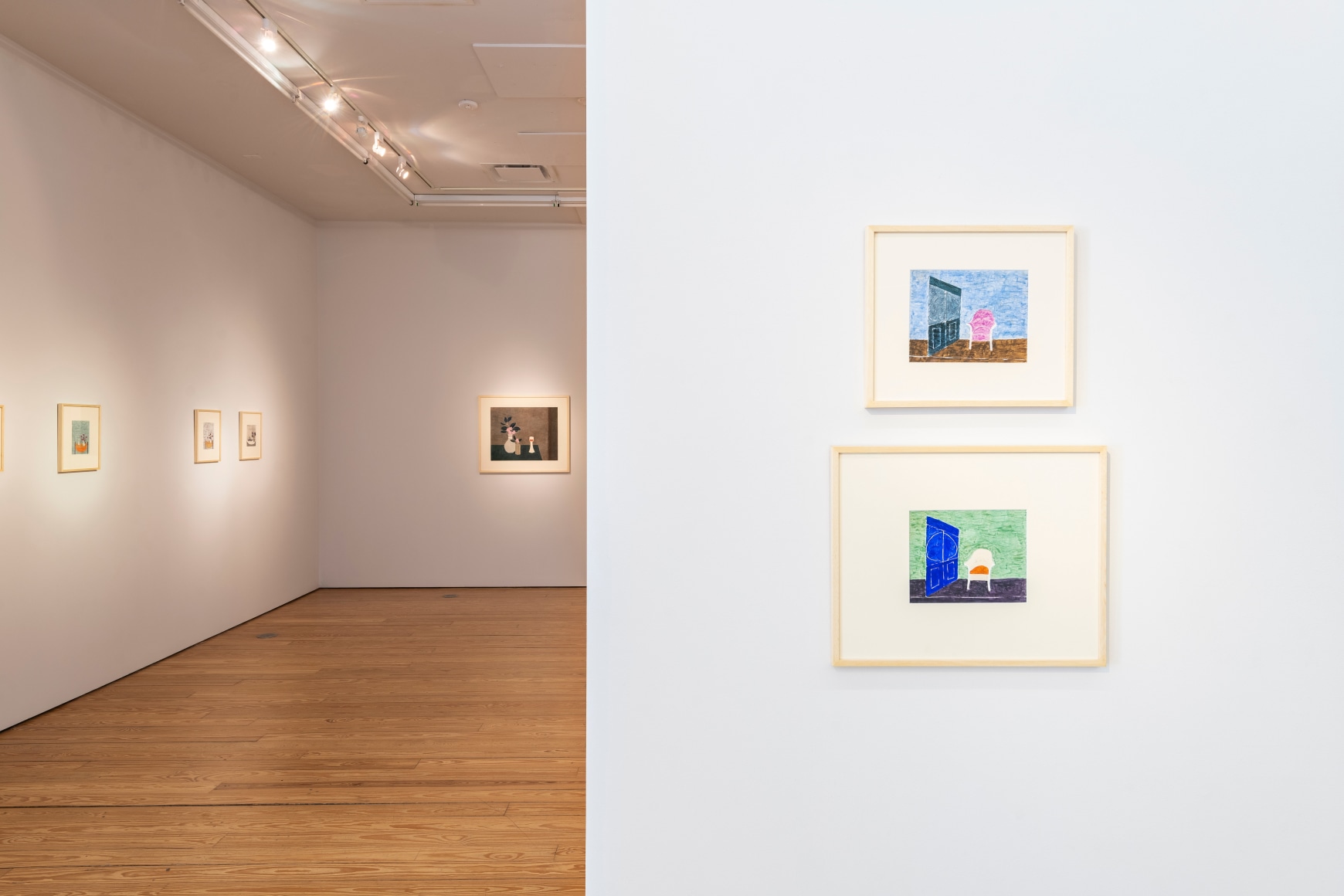 Installation view of&nbsp;Eleonore Koch: Subconscious Contemplation, 2023, Sicardi | Ayers | Bacino. Photo by Anthony Rathbun.