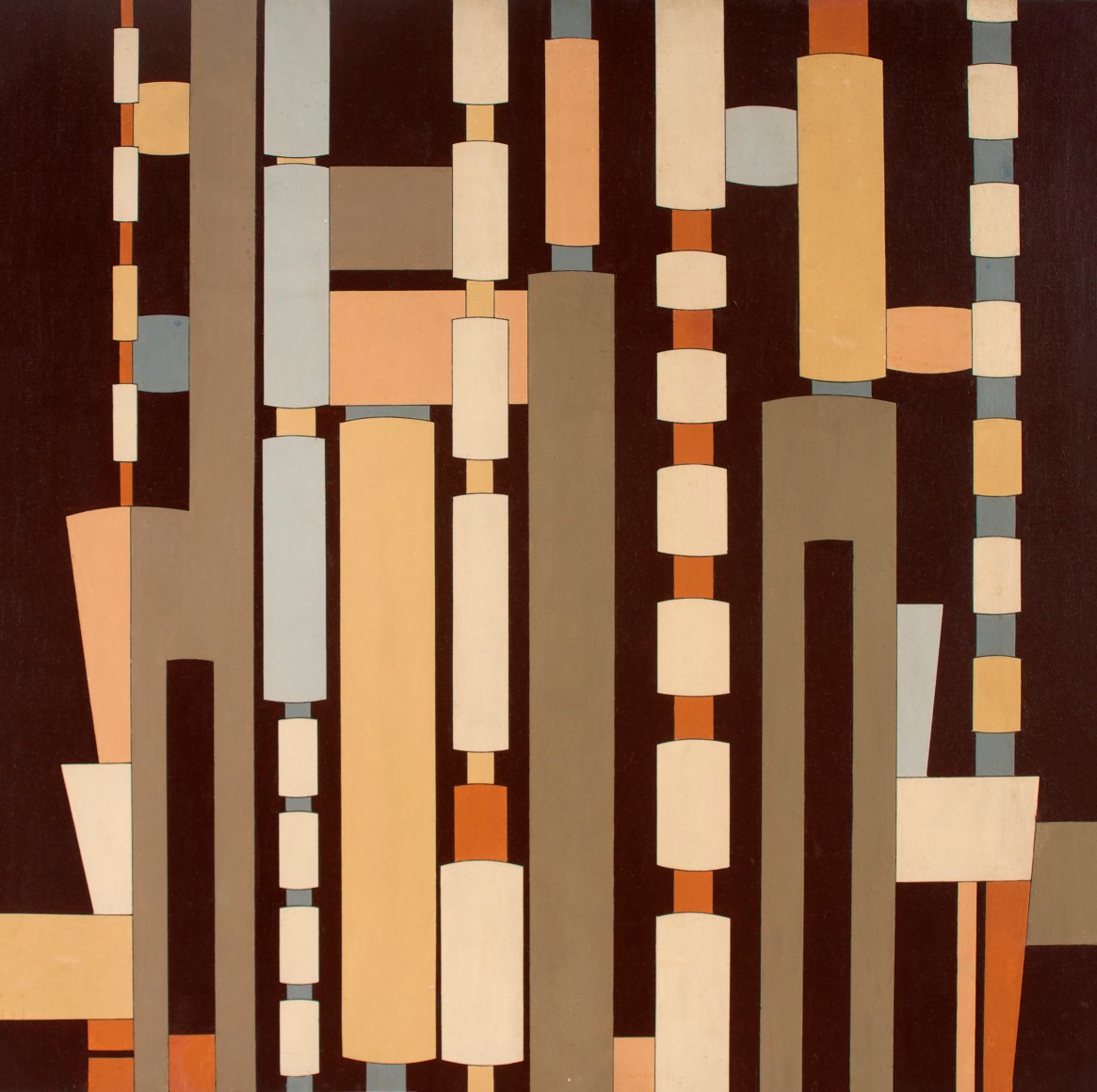 Elsa Gramcko, Sin t&iacute;tulo [Untitled], 1957, Oil on canvas, 31 1/2 x 31 1/2 in.